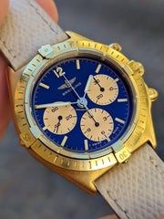 Breitling Callisto Chronomat Blue Dial New Old Stock
