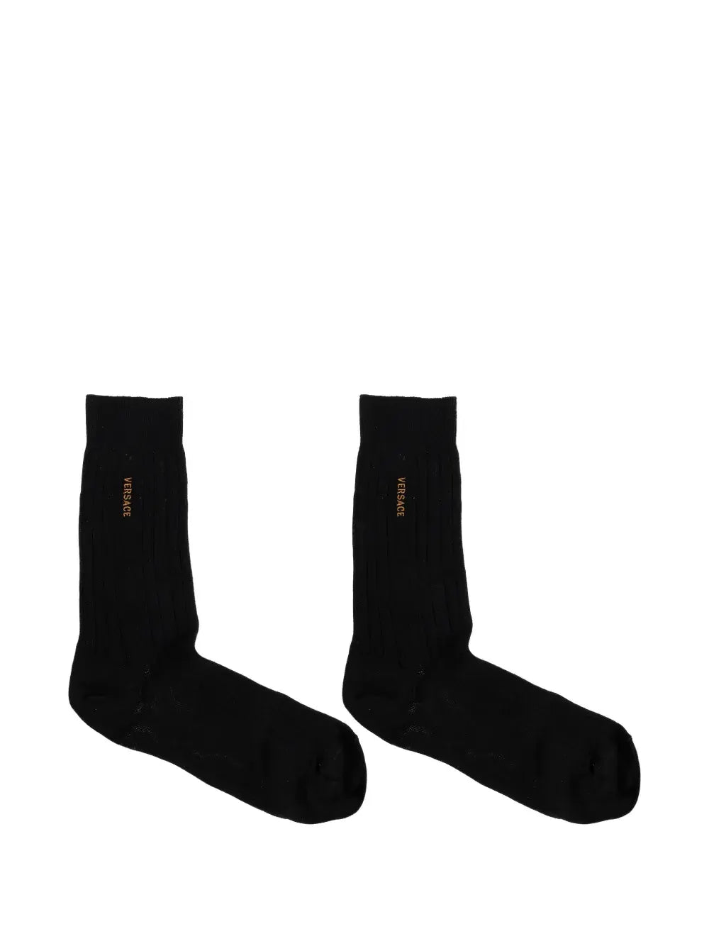 logo ribbed socks