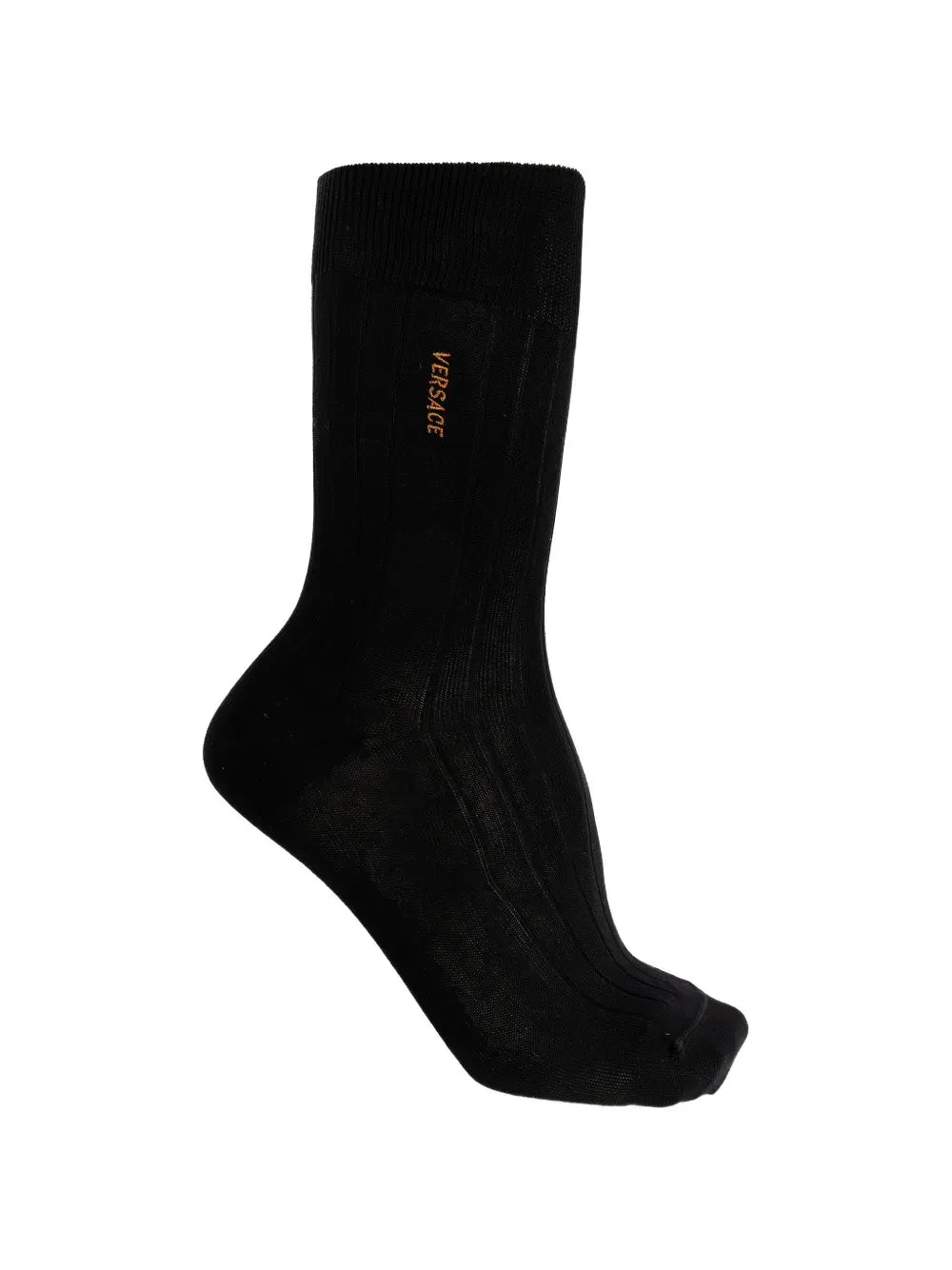 logo ribbed socks