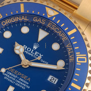 Rolex | Sea-Dweller | 136668LB | Yellow gold | 44 mm | Yellow gold | Blue | Automatic