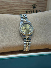 Rolex | Datejust | 69173 | Gold/Steel | 26 mm | Gold/Steel | Champagne | Automatic