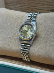 Rolex | Datejust | 69173 | Gold/Steel | 26 mm | Gold/Steel | Champagne | Automatic