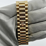 Rolex | Day-Date | 128238 | Steel | 36 mm | Gold/Steel | Green | Automatic