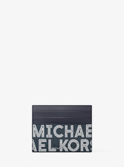 Michael Kors Cooper Graphic Logo Card Case Bright Wht