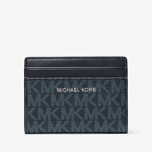 Micheal Kors Cooper Signature Logo Bi-Fold Wallet