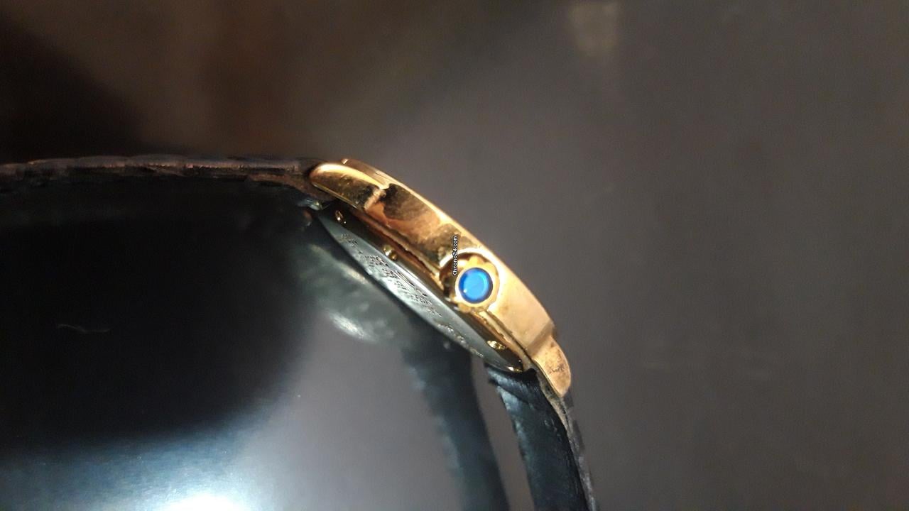 Cartier Must De Cartier Ronde Cartier ronde 27mm ref 1801 gold plated