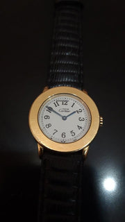 Cartier Must De Cartier Ronde Cartier ronde 27mm ref 1801 gold plated