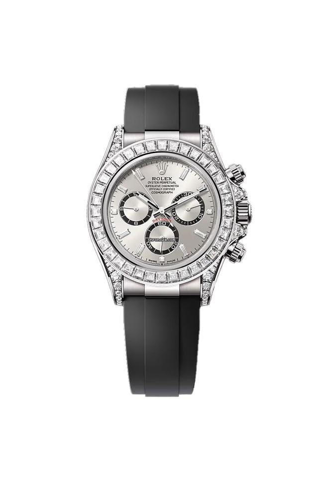 Rolex | Daytona | 126539TBR | White gold | 40 mm | Rubber | White | Automatic