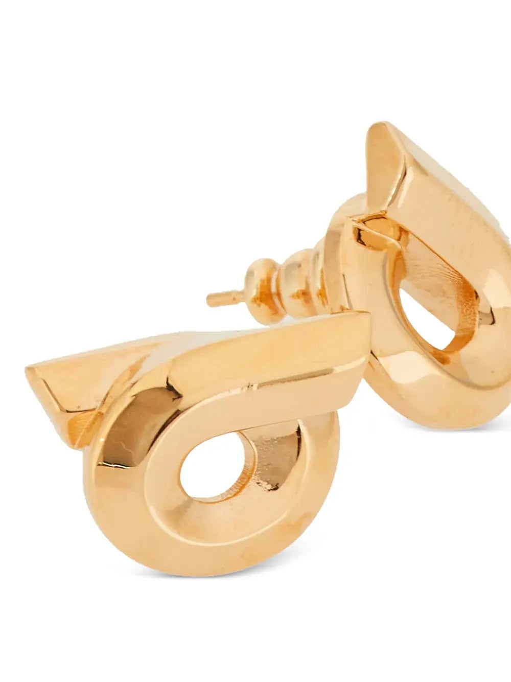 Gancini stud earrings