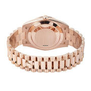 Rolex | Day-Date | 228345RBR | Rose gold | 40 mm | Rose gold | Green | Automatic
