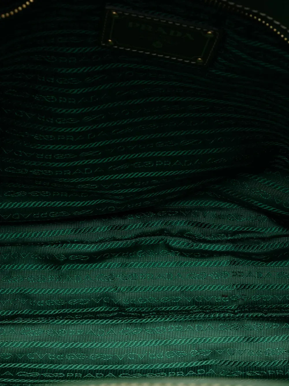 2010-2026 Saffiano Trimmed Tessuto Logo Plate Convertible Tote satchel