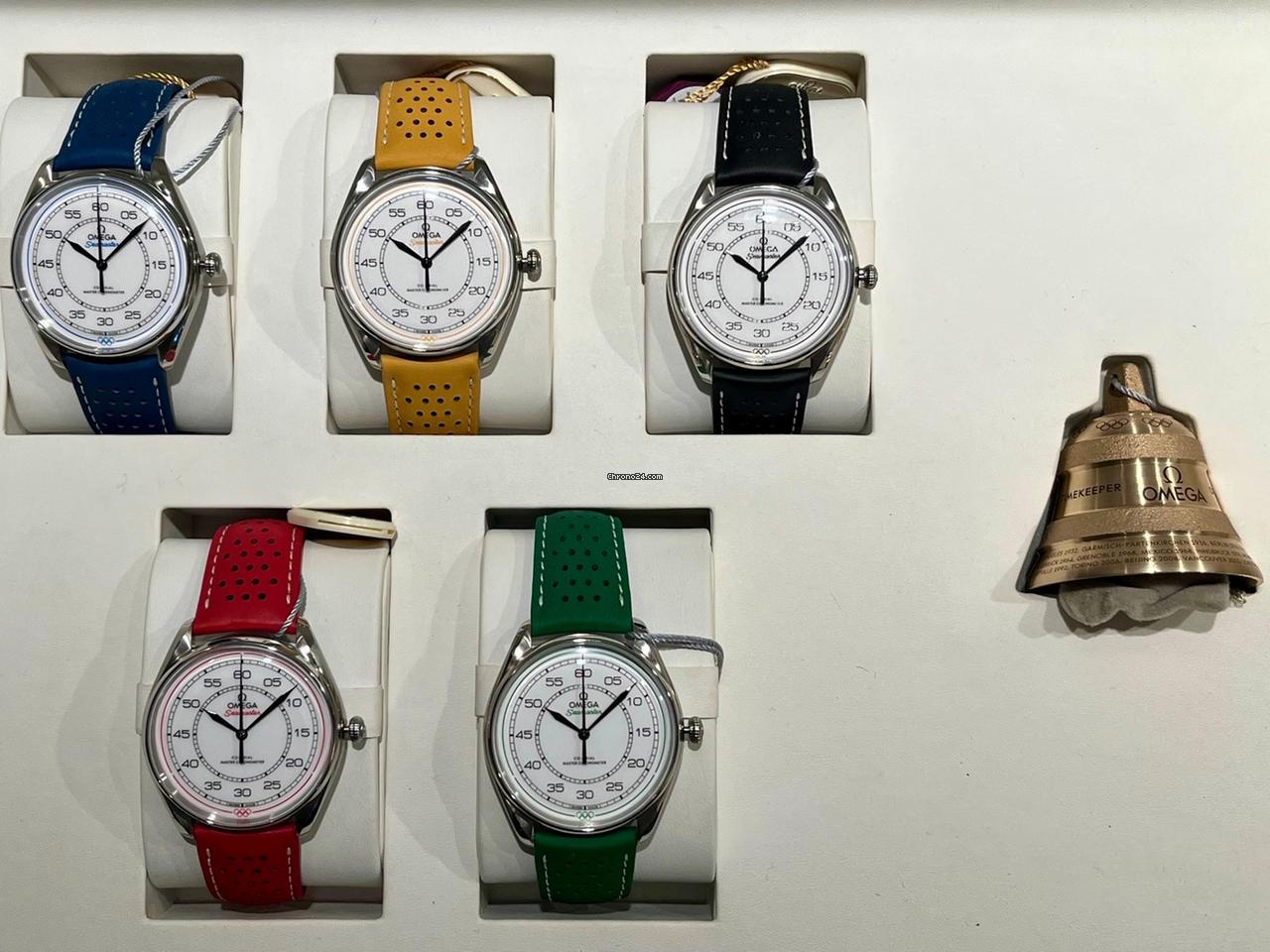Omega Olympic Official Timekeeper Limited Edition Box Set of 5 Watches 522.32.40.20.04.001