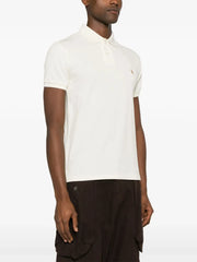 Pony-embroidered cotton polo shirt