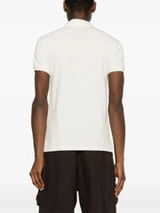 Pony-embroidered cotton polo shirt