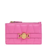 Medusa '95 Quilted Nappa Card Holder - Pink