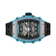 Richard Mille Tourbillon Aerodyne Blue Caribbean Quartz Limited 50 RM21-02 Ti FQ