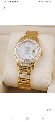 Rolex | Datejust | 69298 | Yellow gold | 29 mm | Yellow gold | Mother of pearl | Automatic