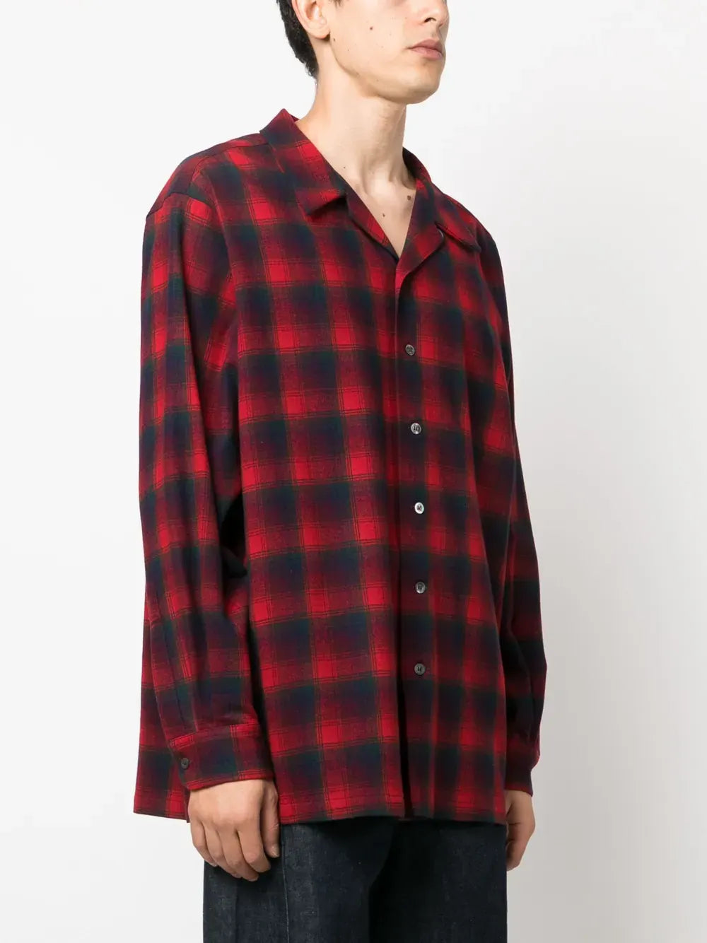 x Pendleton checked wool shirt