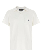 terry-cloth polo shirt