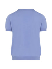 silk crewneck T-Shirt