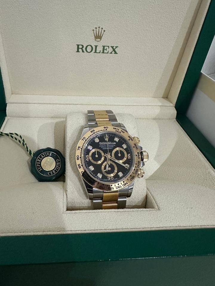 Rolex | Daytona | 116503-0011 | Gold/Steel | 40 mm | Gold/Steel | Black | Automatic