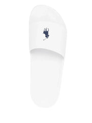 embossed-Polo Pony slides
