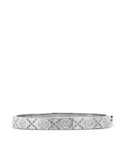 logo-embossed bracelet