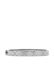 logo-embossed bracelet