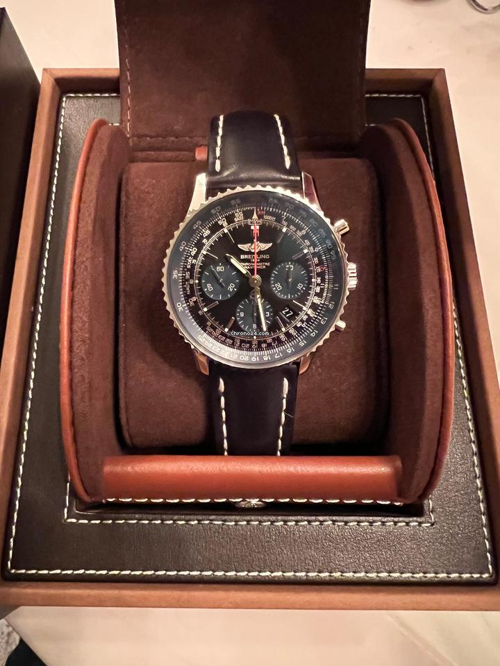 Breitling Navitimer 01 Blue Edition Full set limited edition