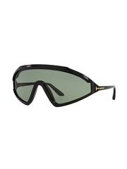 Lorna shield-frame sunglasses