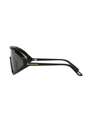Lorna shield-frame sunglasses