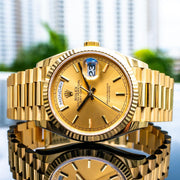 Rolex | Day-Date | 128238 | Yellow gold | 36 mm | Yellow gold | Gold | Automatic