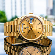 Rolex | Day-Date | 128238 | Yellow gold | 36 mm | Yellow gold | Gold | Automatic