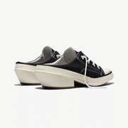 Converse CHUCK 70 DE LUXE POINTED MULE HEEL PLATFORM { BLACK/EGRET/WHITE