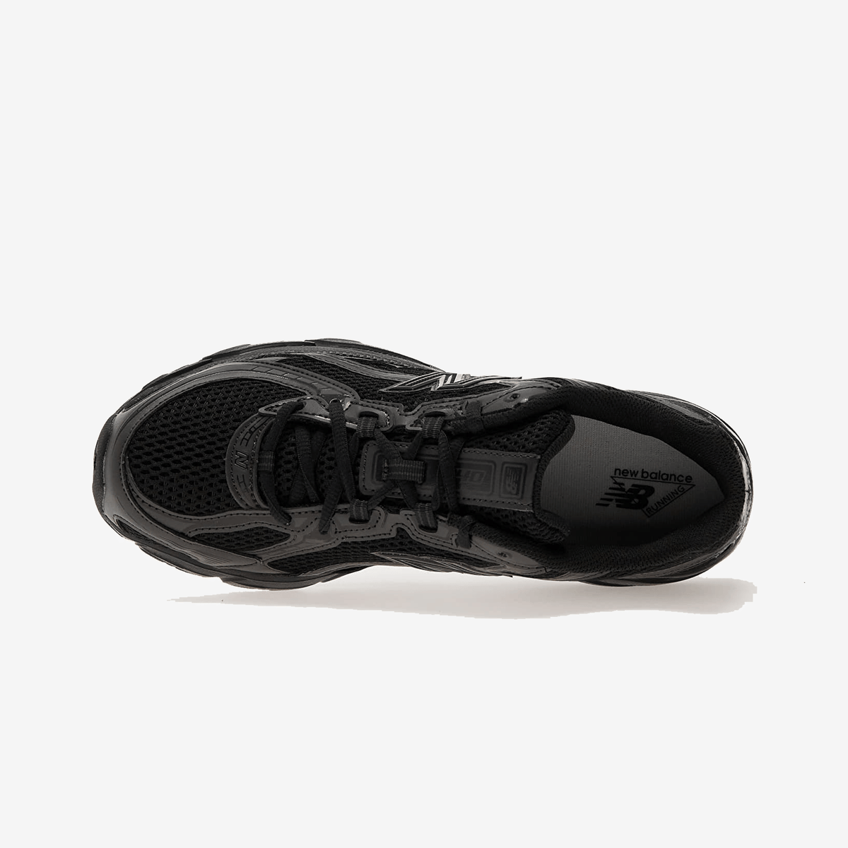 New Balance 740 { BLACK/BLACK CEMENT