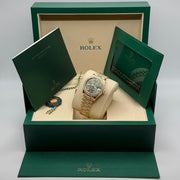Rolex | Datejust | 278288RBR | Yellow gold | 31 mm | Yellow gold | Green | Automatic