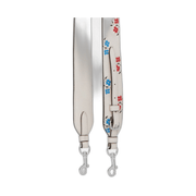 Coach Strap With Floral Print Silver Chalk Multi