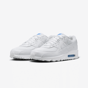 NIKE AIR MAX 90 { WHITE/BLUE CRYSTAL
