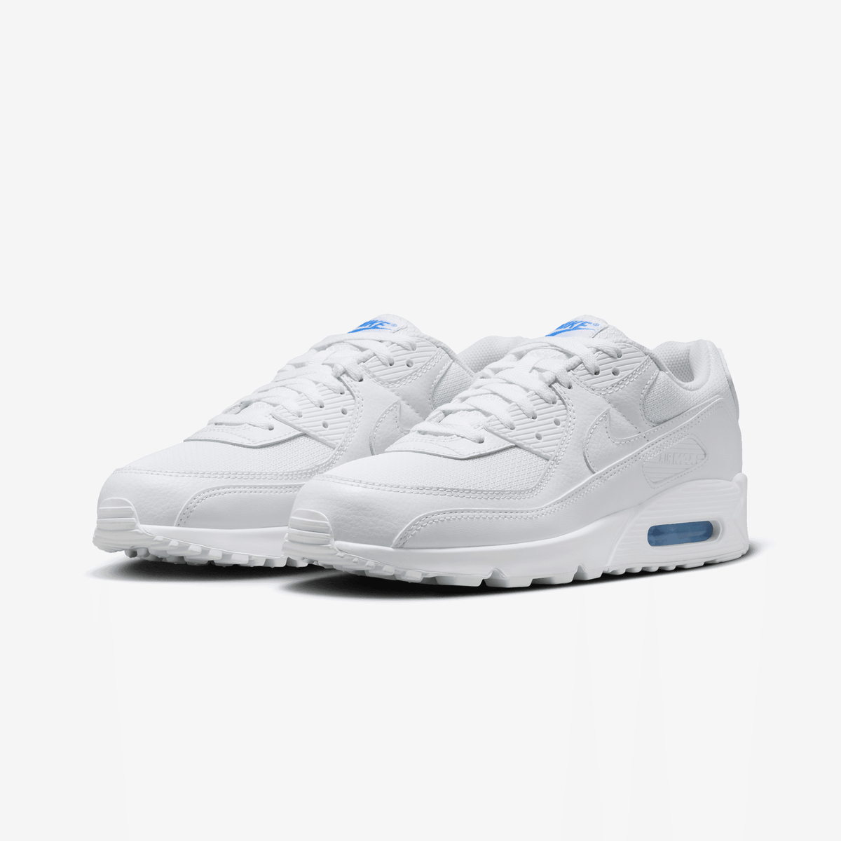 NIKE AIR MAX 90 { WHITE/BLUE CRYSTAL