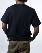 Calvin Klein Logo Embroidered Black T-Shirt (L)