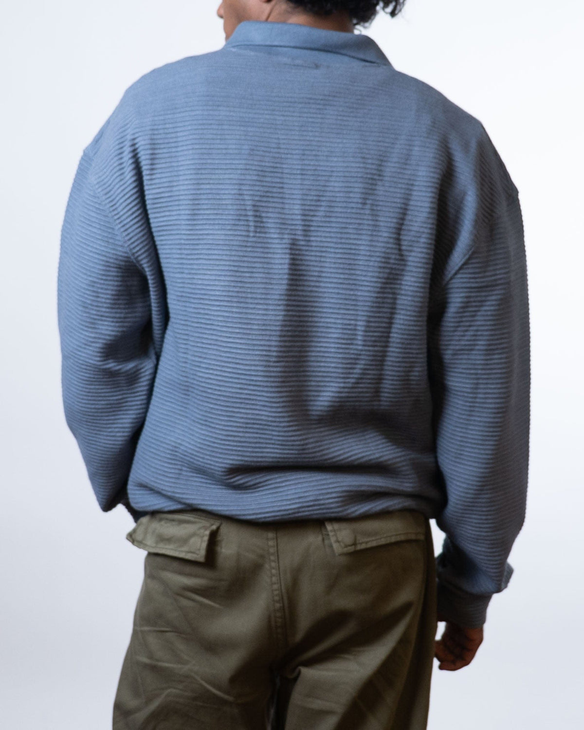 Zara Knit Polo T-Shirt (M)