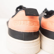 Diesel black clever sneakers (UK 12)