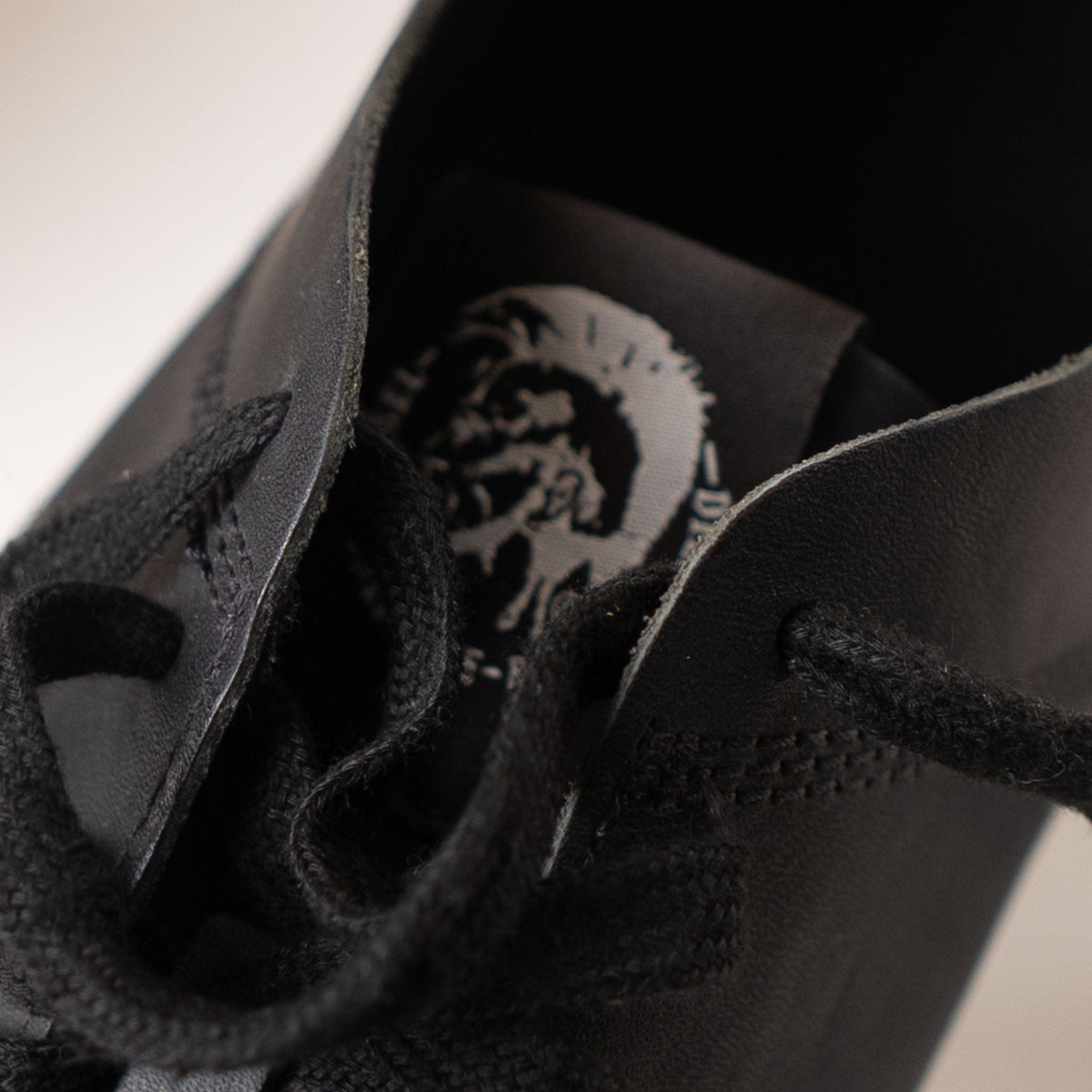 Diesel black clever sneakers (UK 12)
