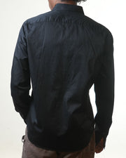 Versace Black Slim Fit Full Sleeve Shirt (S)