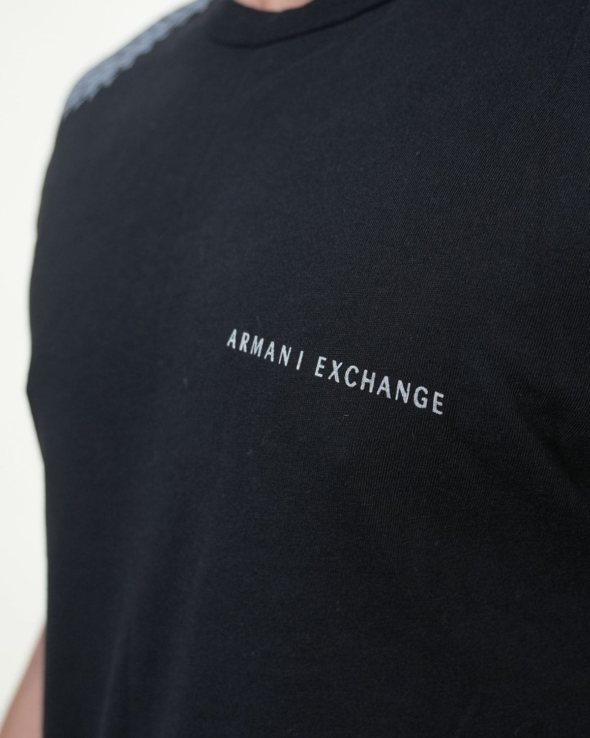 Armani Exchange Wings Black Printed T-Shirt (S)