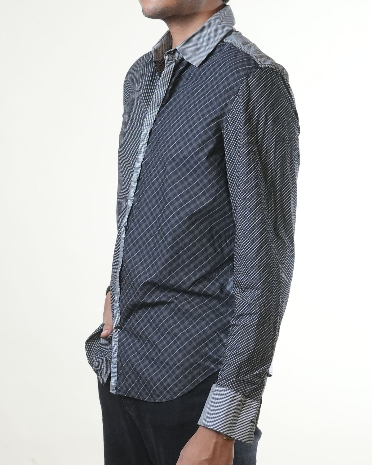Love Moschino Black & Grey Shirt (M)