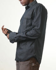 Armani Exchange Black Dotted Shirt (M)