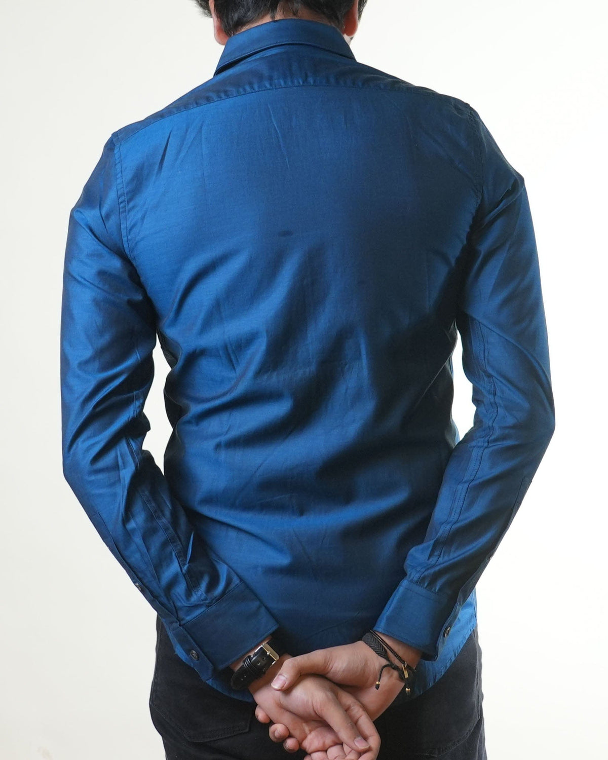 Zara Man Blue Formal Shirt (S)