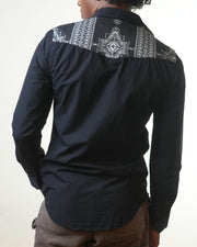 Zara Man Black Cargo Shirt (S)