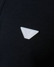 Emporio Armani Black Henleyneck T-Shirt (L)